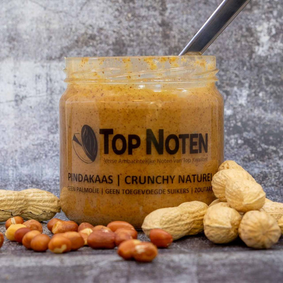 Pindakaas crunchy naturel